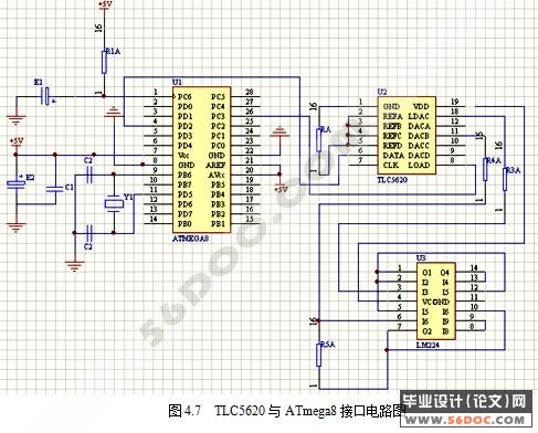 AVR单片机(ATmega8)试验仪的设计