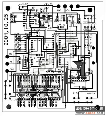 AVR单片机(ATmega8)试验仪的设计