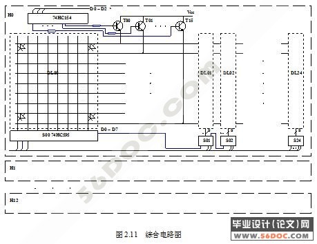小型单色点阵LED电子显示屏的设计