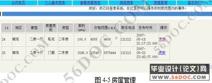 房产中介系统的设计与实现(JSP+SQL2000+TOMCAT)