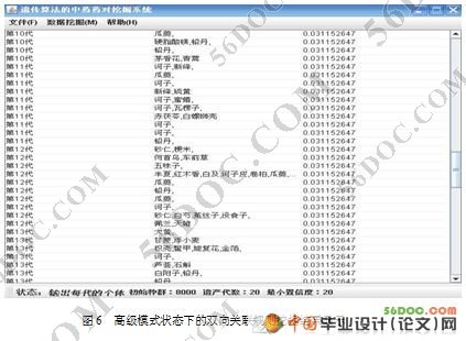 基于遗传算法的中药药对挖掘系统的设计(附Java代码)