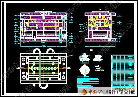 塑料接线扣环模具的设计