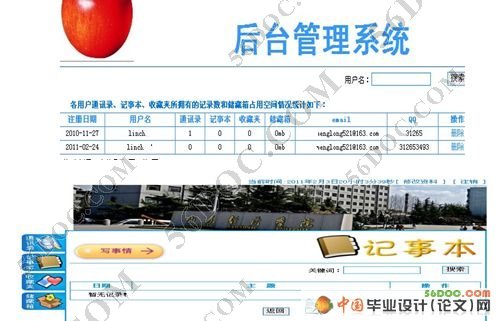 通讯录管理系统的设计与实现(JSP+Access)