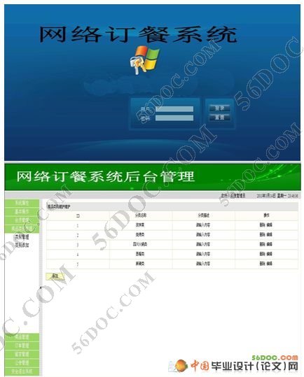 JSP网络订餐系统的设计与实现