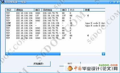 Windows平台下网络嗅探器程序的设计与实现