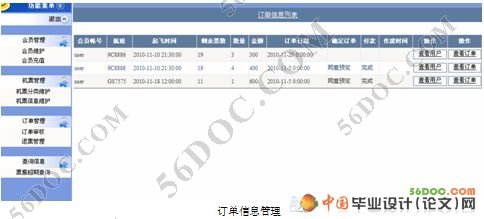 航空售票(机票)系统的设计与实现(VS2008+SQL2000)
