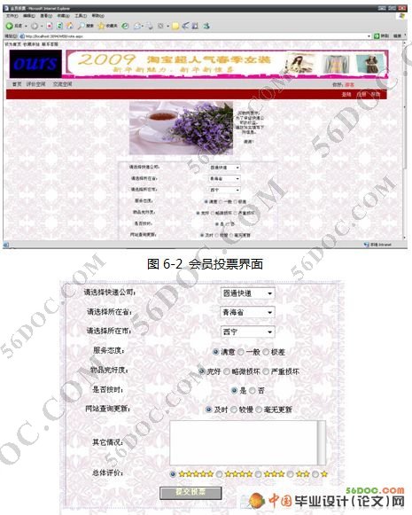 网购交流和快递评价空间的设计(ASP.NET2.0+SQL2005)