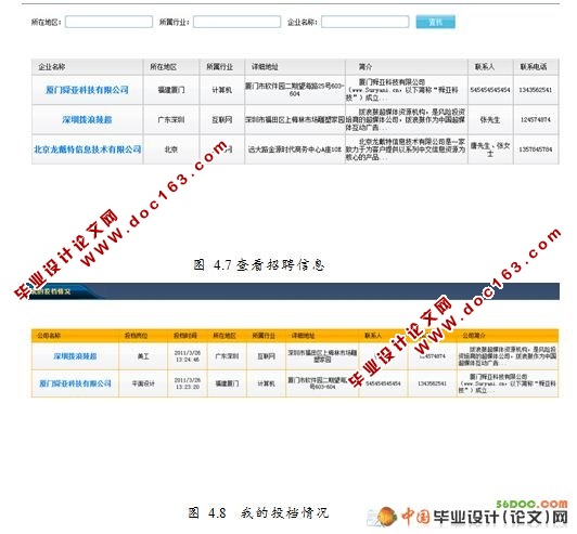 高校毕业生就业管理信息系统(VS2008+SQL2008)
