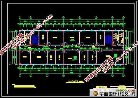五层框架结构学院办公楼设计(建筑设计,结构设计,施工组织设计)