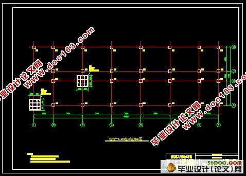 五层框架结构学院办公楼设计(建筑设计,结构设计,施工组织设计)