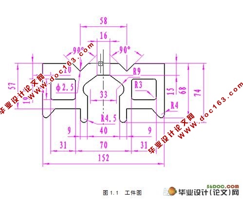 冲压模具毕业设计(冲孔落料件)