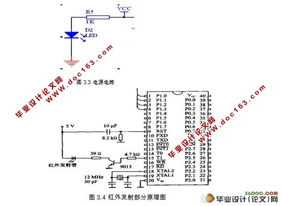 基于单片机的红外遥控系统的设计(附程序代码)
