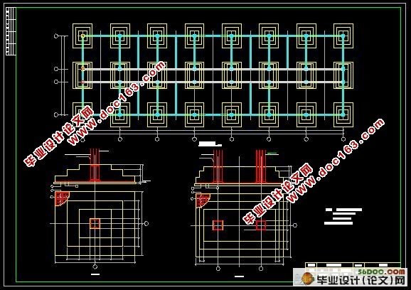 五层框架结构建筑面积(5000平米)宾馆设计