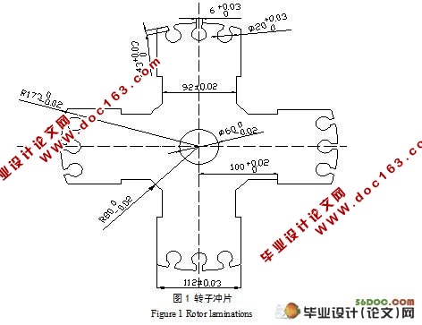 电机转子冲片冲压工艺及模具设计
