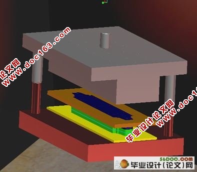 侧板冲孔落料复合模的设计(附CAD图纸和ProE三维造型)☆