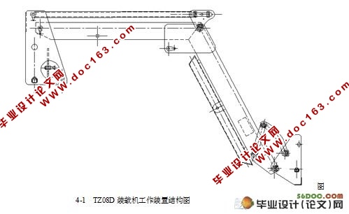 装载机的工作机构的设计(CAD,ProE三维造型)☆