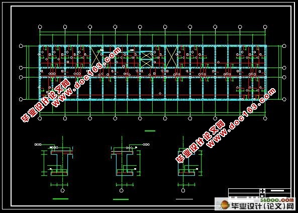 五层钢框架结构宾馆设计(建筑设计,结构设计,施工组织设计)