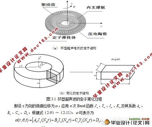 60mm旋转行波超声电机设计及工艺(含工序卡)