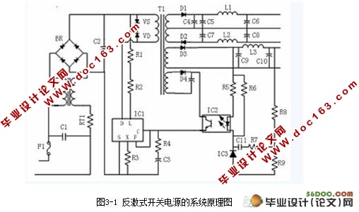 反激式开关电源的设计(附元件列表清单)
