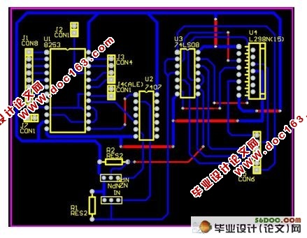有线遥控机器车软件设计(附电路图,硬件原理图,程序,PCB图)