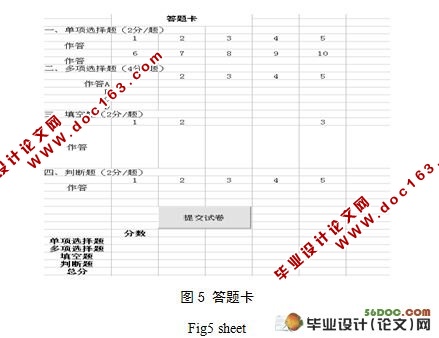 EXCEL评阅系统的设计与实现(VBA编程语言)(附答辩记录)