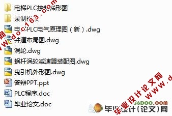 九层交流电梯PLC控制系统设计(三菱FX2N,含PLC程序,梯形图)☆