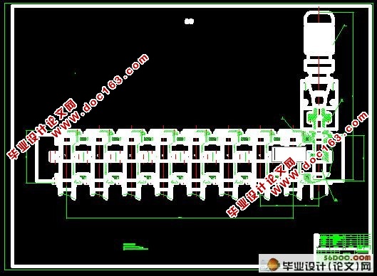 八辊导丝机的设计(含cad零件图和装配图)