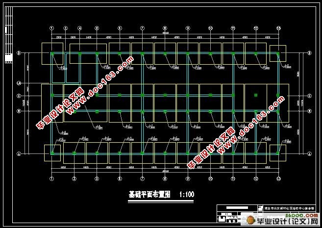 五层4750平米框架结构实验学校宿舍楼设计