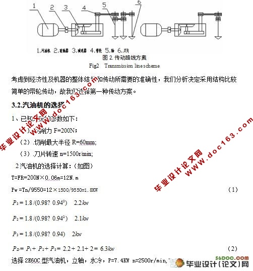 茶树修剪机的设计(含cad零件图和装配图)