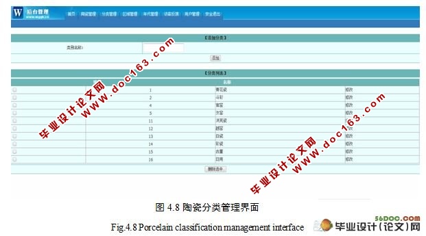 瓷器艺术品收藏管理系统(ASP.NET,Access)(附答辩记录)