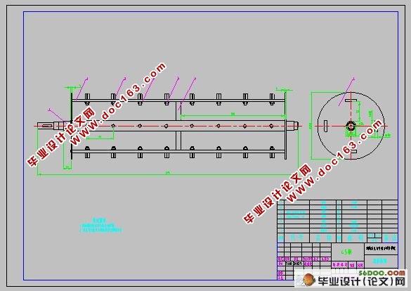 玉米脱粒机主要零部件设计(含cad零件图和装配图)