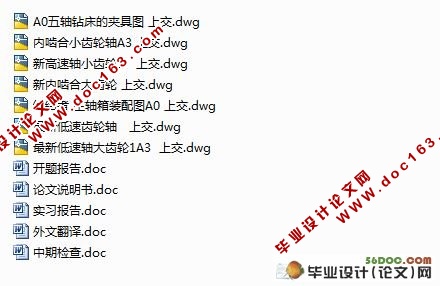 内啮合多轴钻床设计