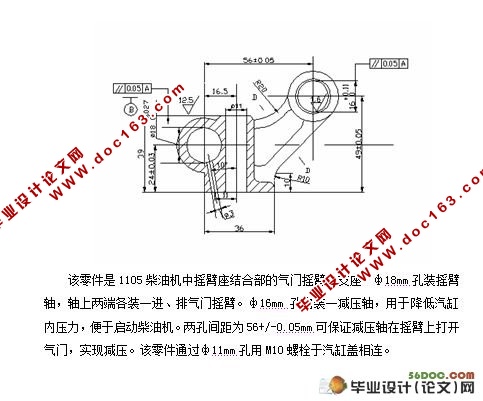 气门摇臂轴支座工艺工装设计