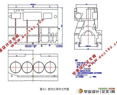 柴油机汽缸体两端面铣削专机设计