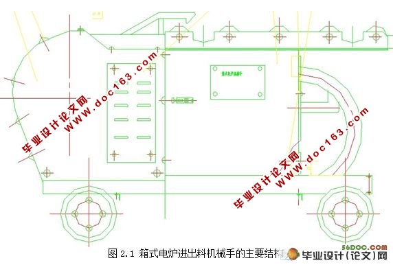 箱式电炉进出料机设计(含cad图纸)