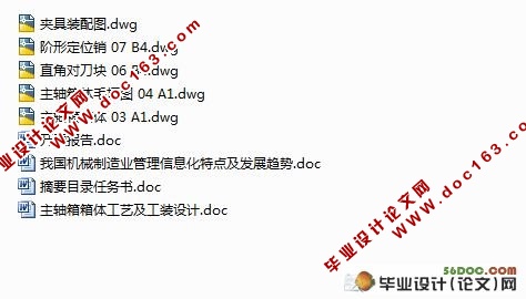主轴箱箱体工艺及工装设计