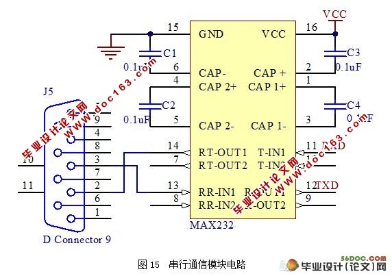 简易单片机教学实验板电路设计