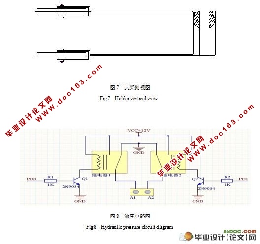 小车车位横移装置的设计
