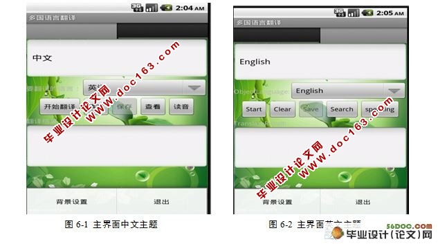 基于Android平台的多国语言翻译器设计与实现