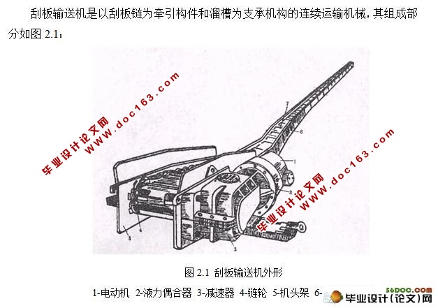 刮板输送机的设计(含cad零件图和装配图)