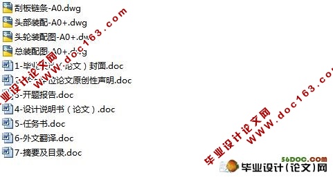 刮板输送机的设计(含cad零件图和装配图)