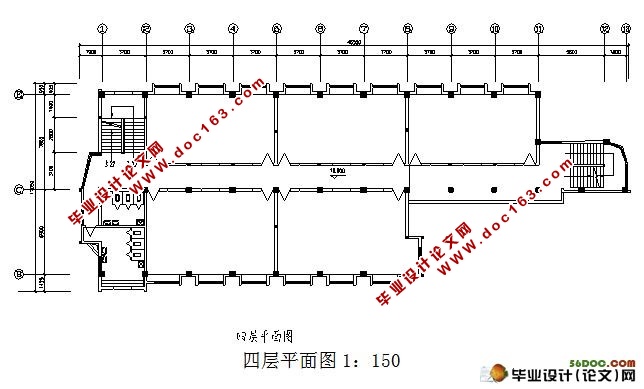 成都市某高校五层3000平米办公楼综合楼设计