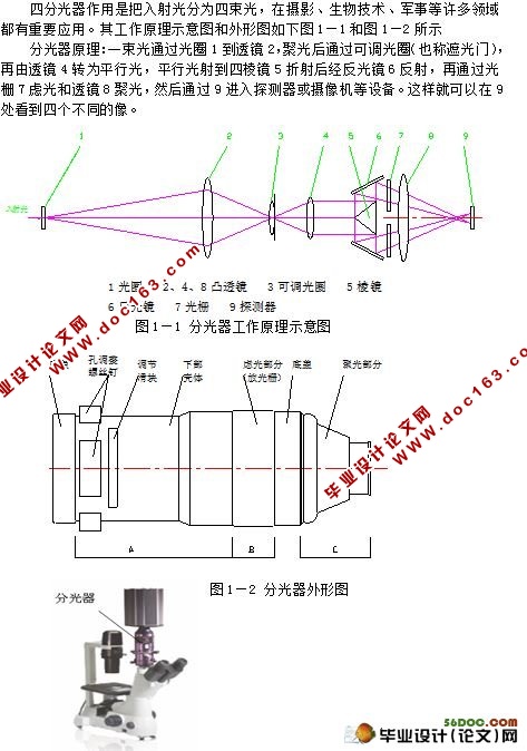 四分光器外壳注塑模具设计