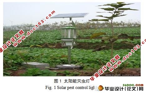 太阳能农田虫害自动监控及诱蛾灭虫系统(含电路图,程序)