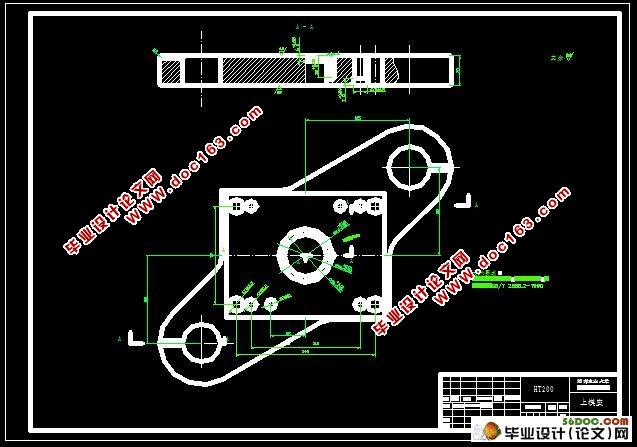 搭扣冲压工艺及其模具设计(含cad零件图和装配图)