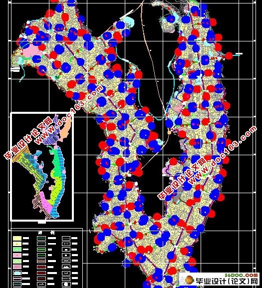 湖南丘陵区耕地道路系统优化模式研究(附规划图)