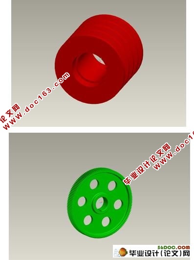 钢筋切断机仿真设计(CAD,ProE三维造型)