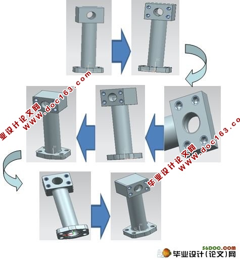 举升钢管加工工艺设计(solidwork三维,cad)