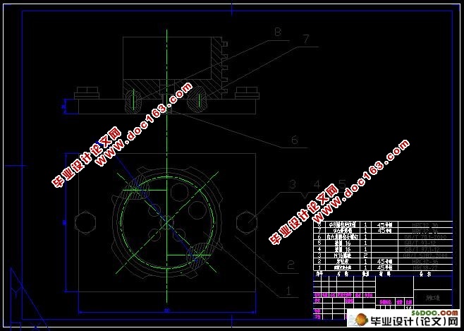 减震支架加工工艺编制(实体加工仿真)及夹具设计