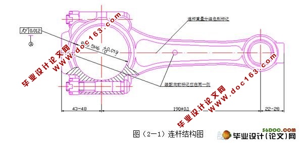 连杆工艺及扩孔夹具设计
